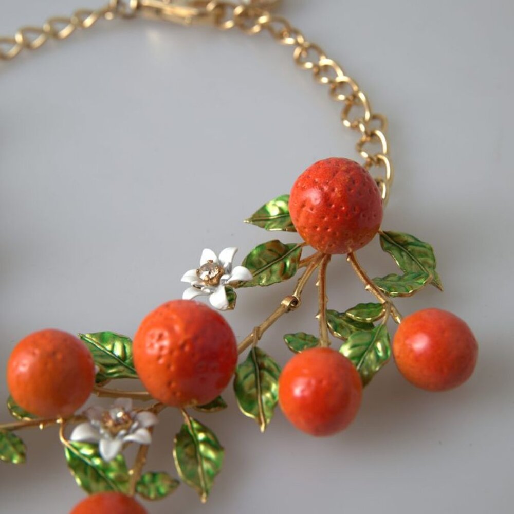 DOLCE & GABBANA Multicolor Charm Necklace with Lobster Clasp - Picture 2 of 5